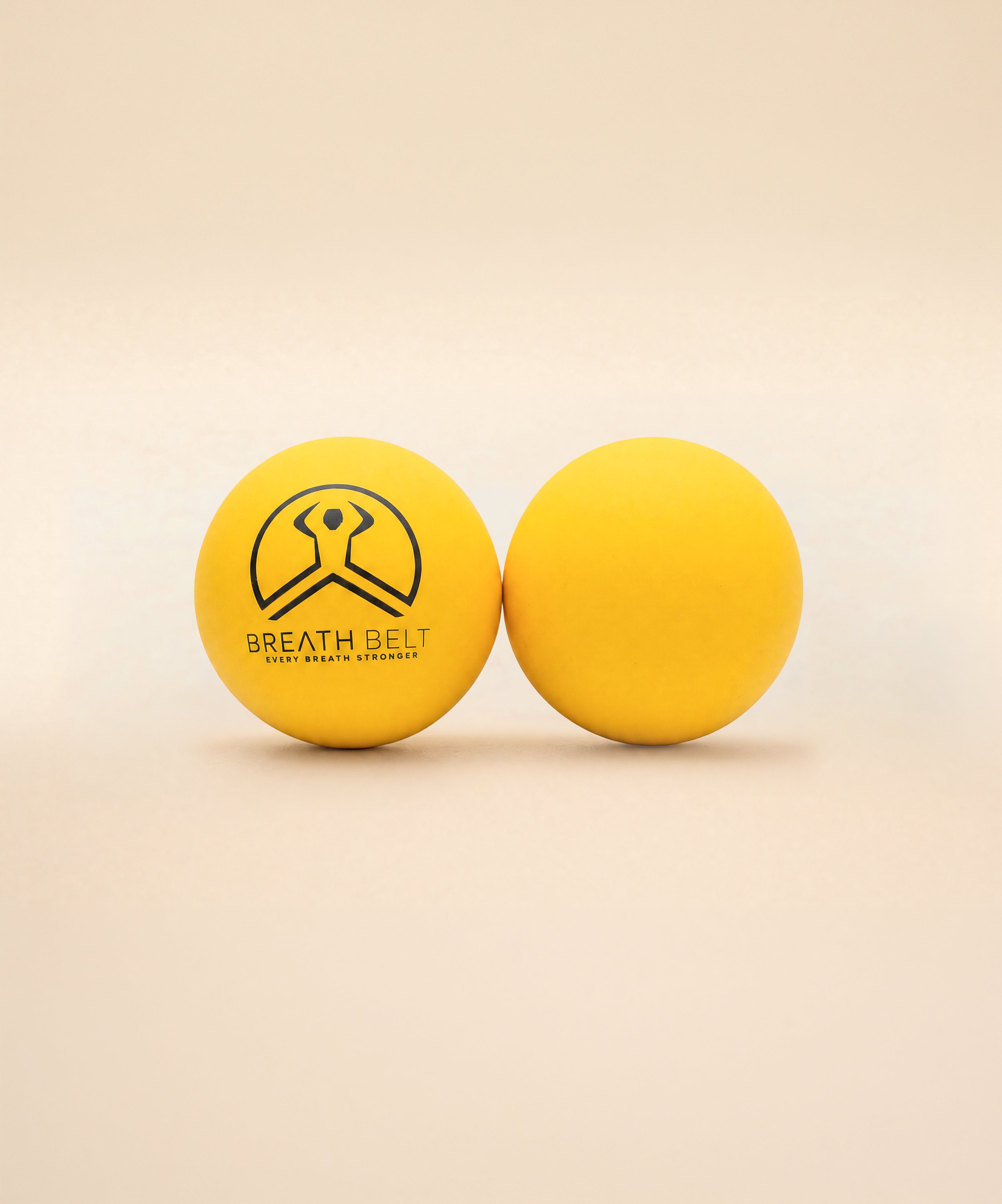 6cm Beginner Yellow Breath Ball 2 Pack